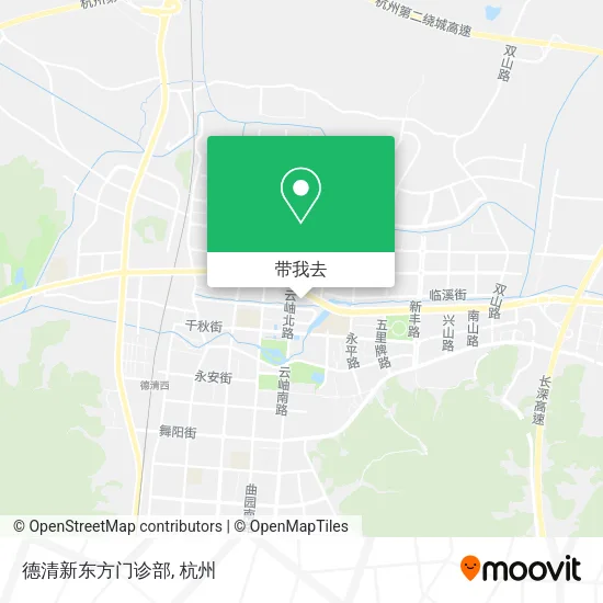 德清新东方门诊部地图