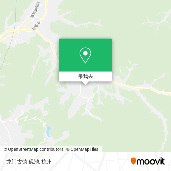 龙门古镇·砚池地图