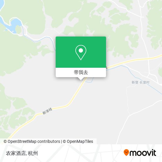 农家酒店地图