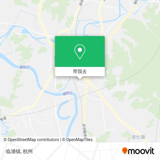 临浦镇地图