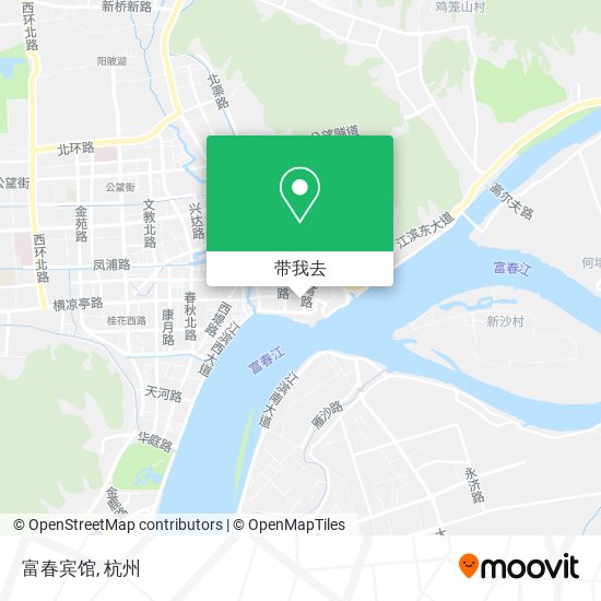富春宾馆地图