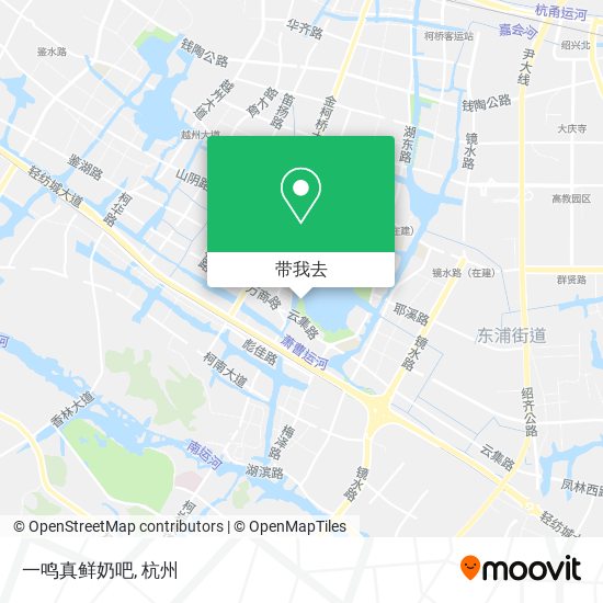 一鸣真鲜奶吧地图