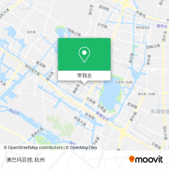澳巴玛豆捞地图