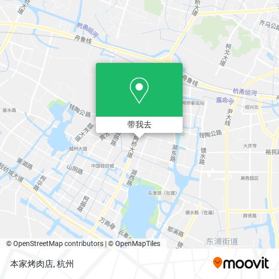 本家烤肉店地图
