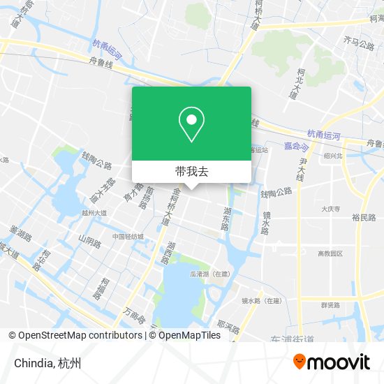 Chindia地图