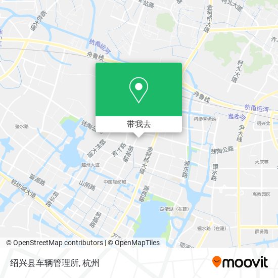 绍兴县车辆管理所地图