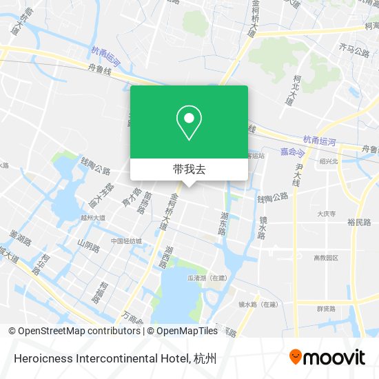 Heroicness Intercontinental Hotel地图