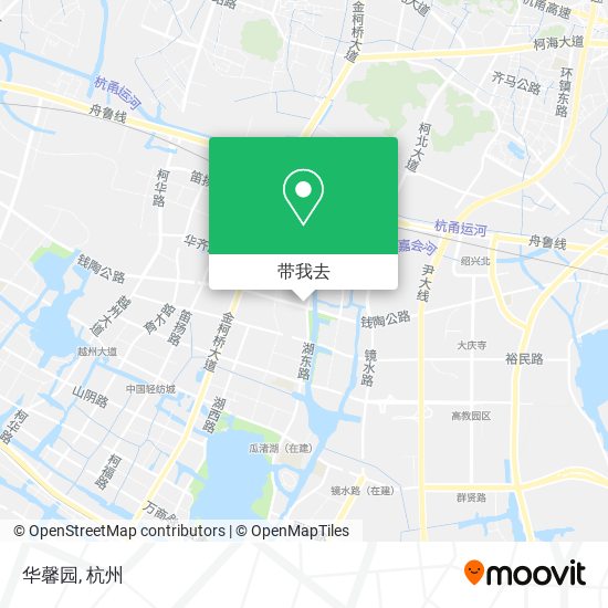 华馨园地图