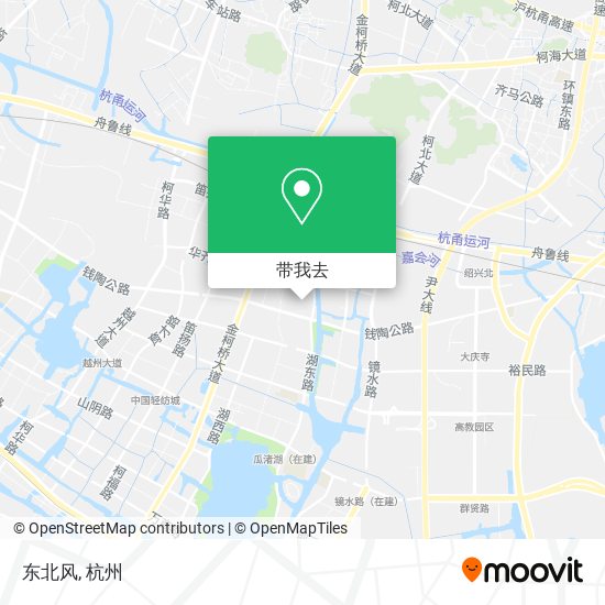 东北风地图
