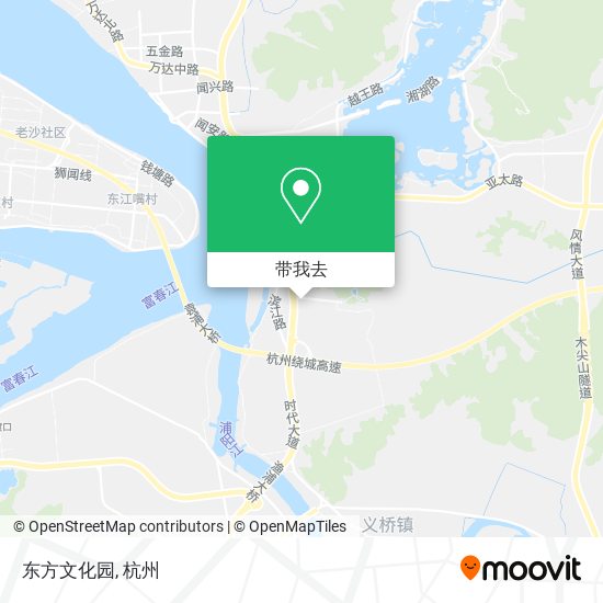 东方文化园地图
