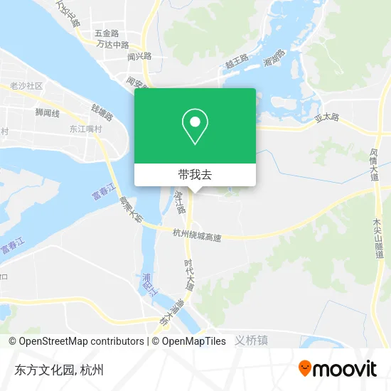 东方文化园地图