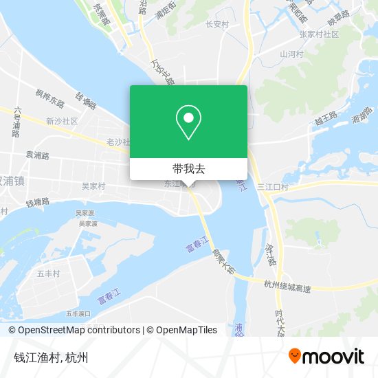 钱江渔村地图