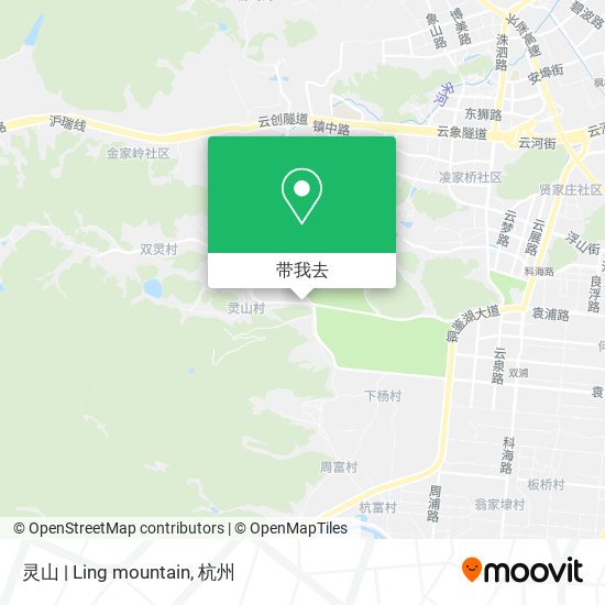 灵山 | Ling mountain地图