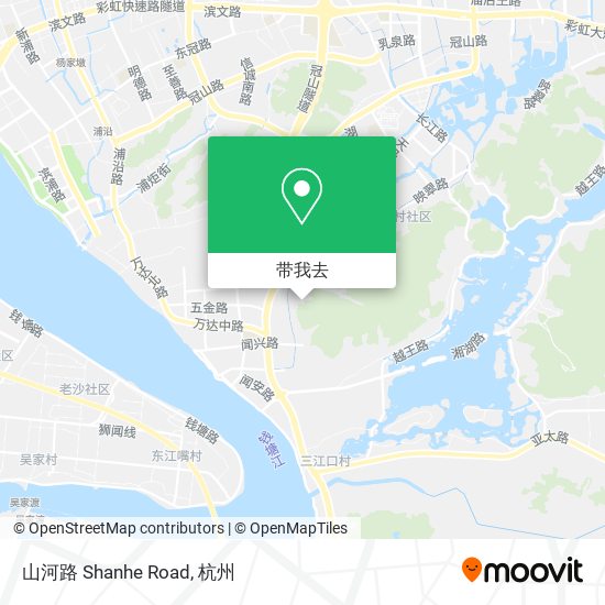 山河路 Shanhe Road地图