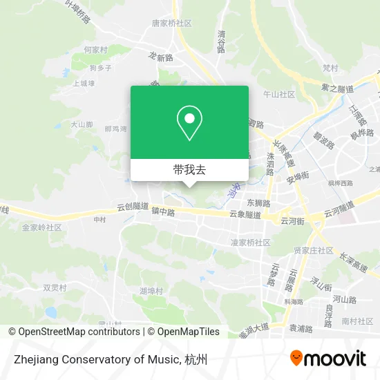 Zhejiang Conservatory of Music地图