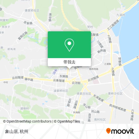 象山居地图