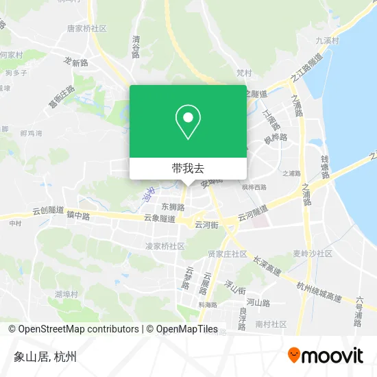 象山居地图