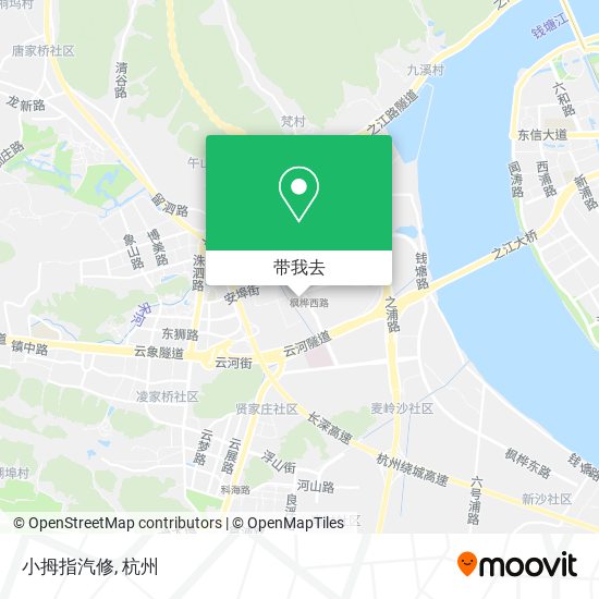 小拇指汽修地图