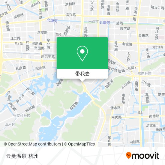 云曼温泉地图