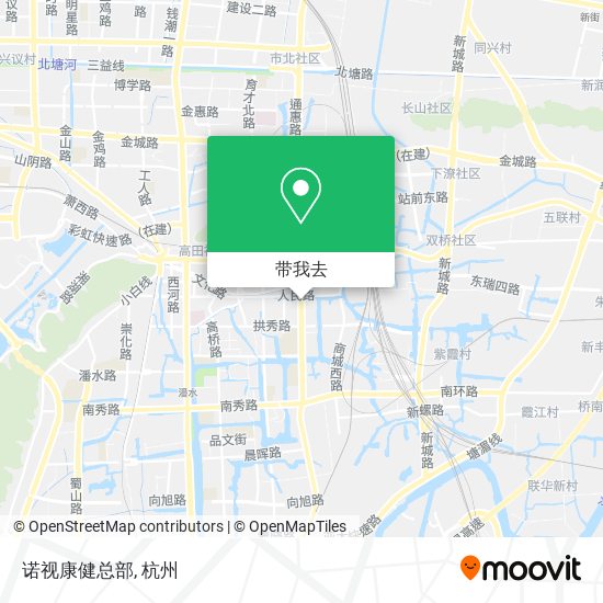 诺视康健总部地图