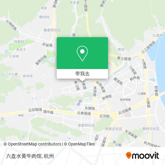 六盘水黄牛肉馆地图