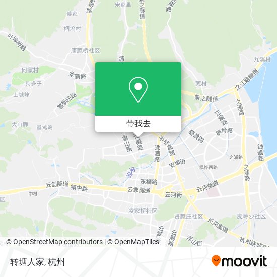 转塘人家地图