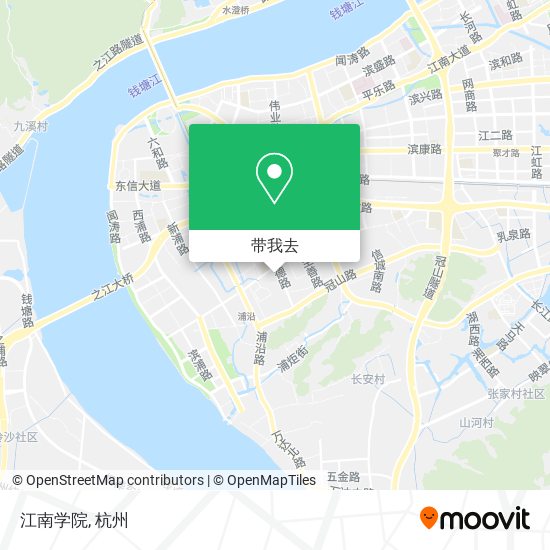 江南学院地图