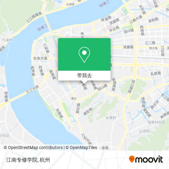 江南专修学院地图