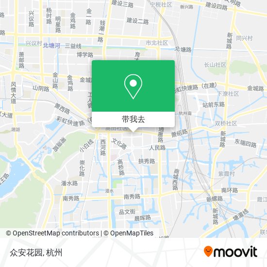 众安花园地图