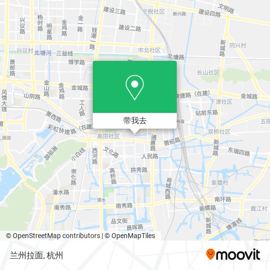兰州拉面地图
