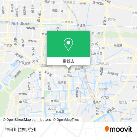 神田川拉麵地图