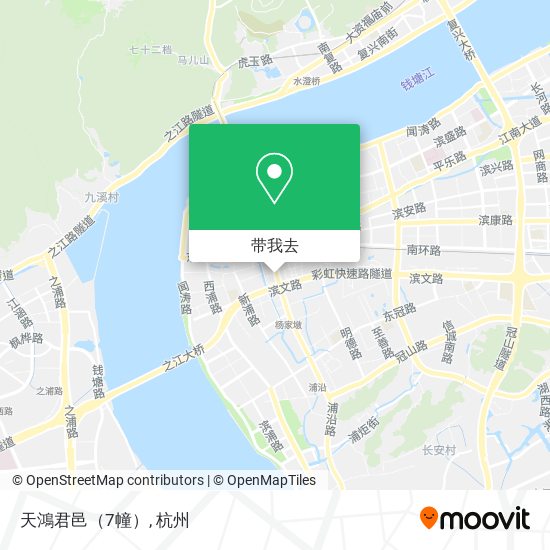 天鴻君邑（7幢）地图