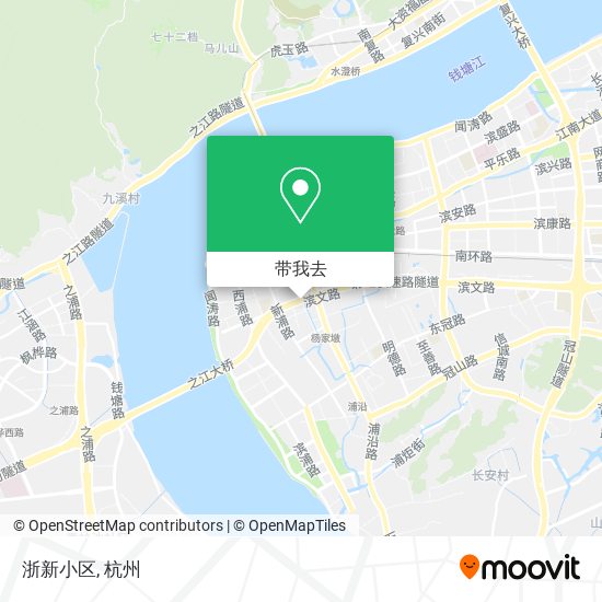 浙新小区地图