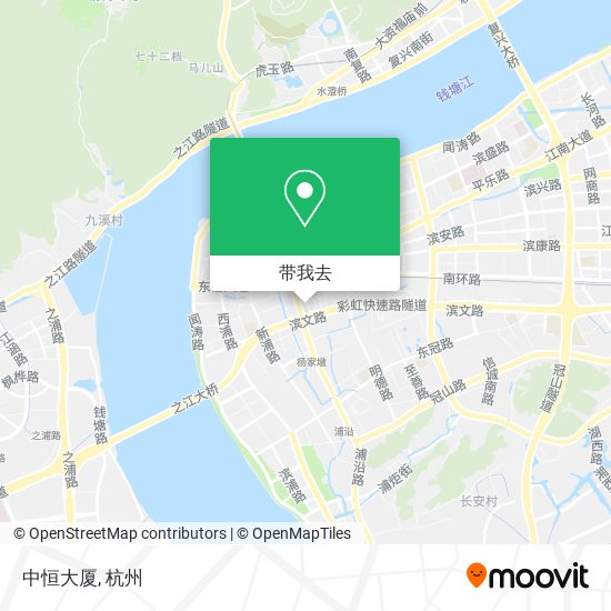 中恒大厦地图