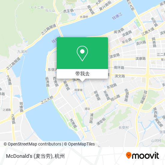 McDonald's (麦当劳)地图