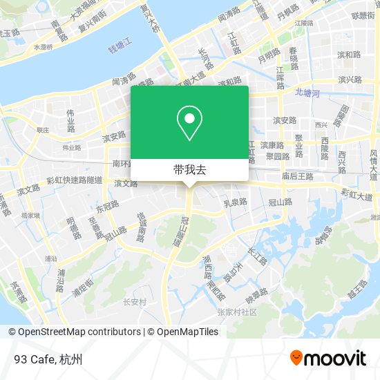 93 Cafe地图