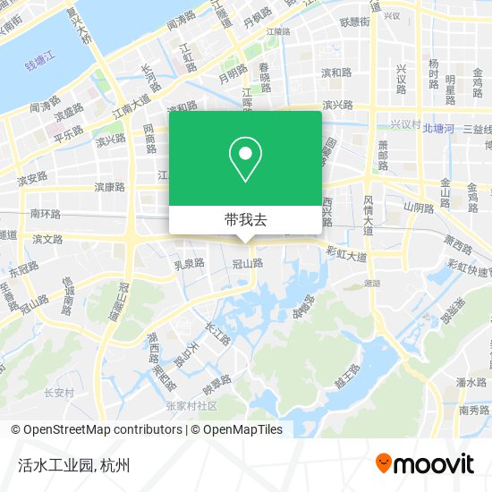 活水工业园地图