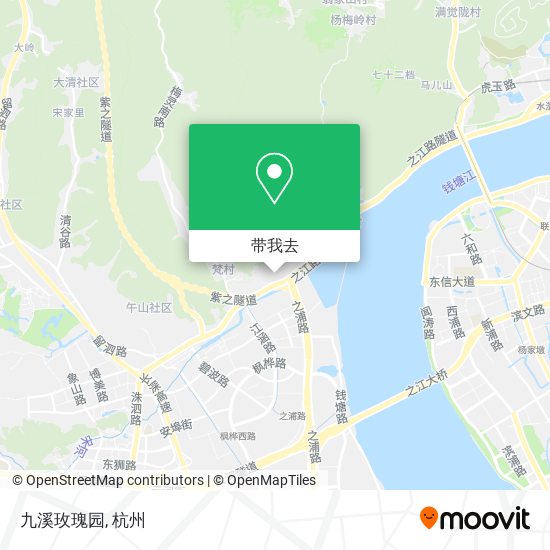 九溪玫瑰园地图
