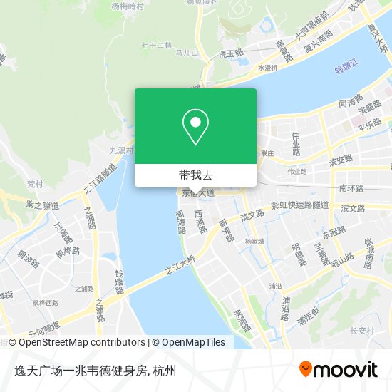 逸天广场一兆韦德健身房地图
