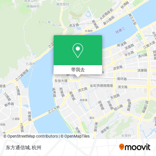 东方通信城地图