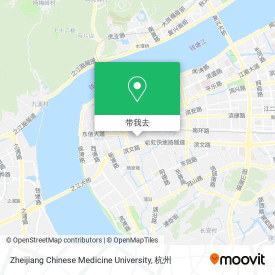 Zheijiang Chinese Medicine University地图