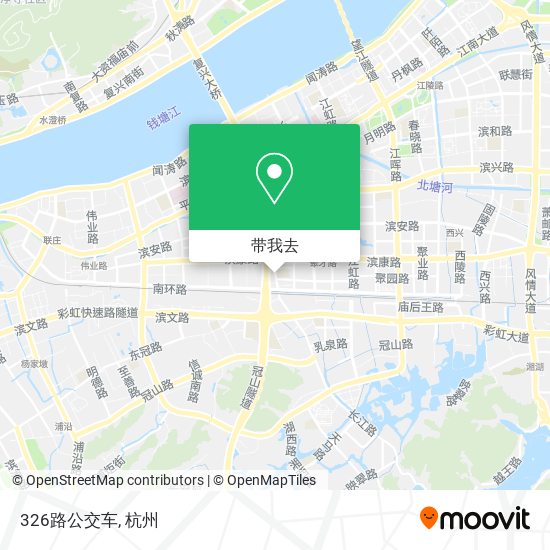 326路公交车地图