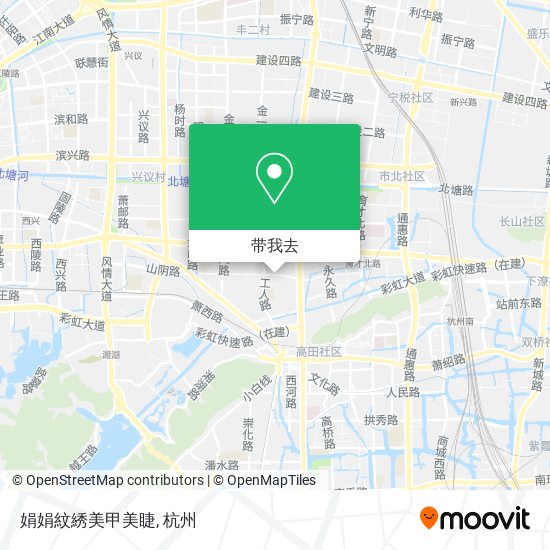 娟娟紋綉美甲美睫地图