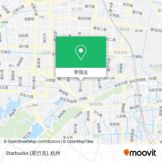 Starbucks (星巴克)地图