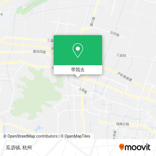 瓜沥镇地图