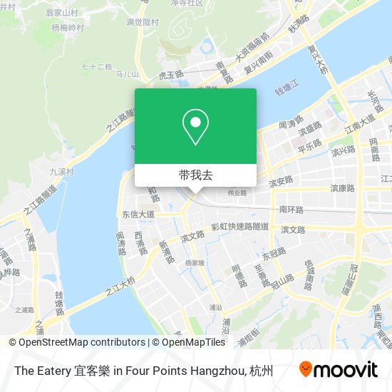 The Eatery 宜客樂 in Four Points Hangzhou地图