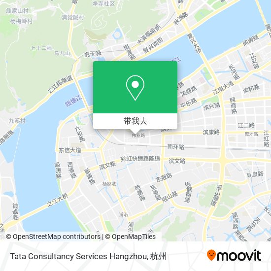 Tata Consultancy Services Hangzhou地图