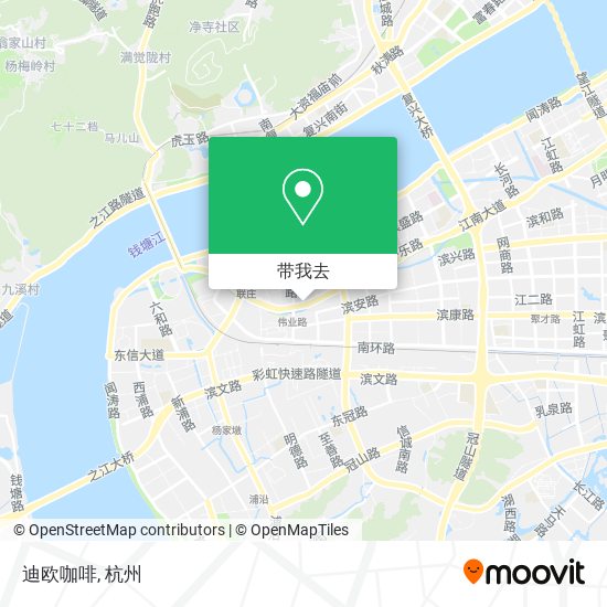 迪欧咖啡地图