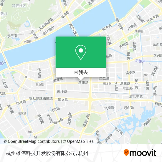 杭州雄伟科技开发股份有限公司地图
