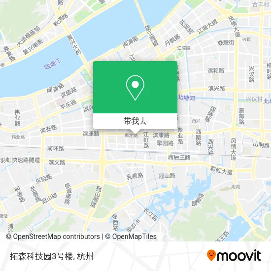 拓森科技园3号楼地图